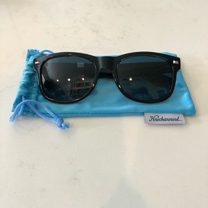 Knockaround Glossy Black Sage and Smoke Sunglasses
